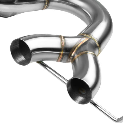 CATBACK CATBACK - STAINLESS STEEL - 12-14 HYUNDAI VELOSTER - RESUSES OEM EXHAUST TIP