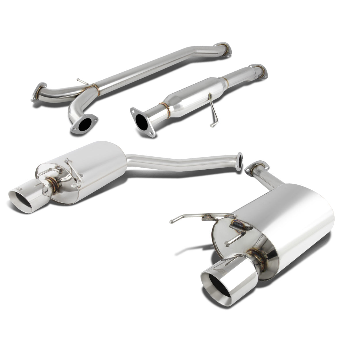 CATBACK CATBACK - STAINLESS STEEL - 12-14 TOYOTA CAMRY 3.5L - OE - RT - 42LBS