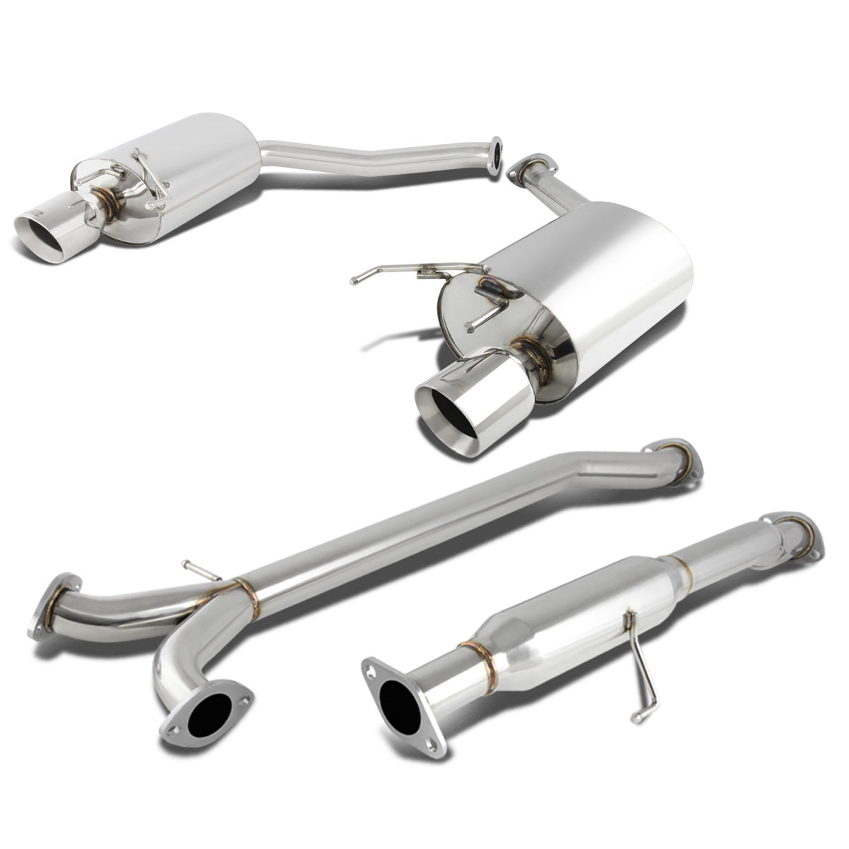 CATBACK CATBACK - STAINLESS STEEL - 12-14 TOYOTA CAMRY 3.5L - OE - RT - 42LBS