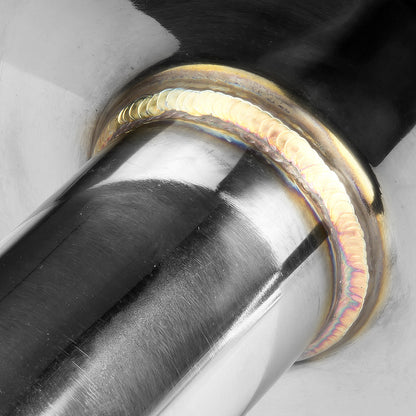 CATBACK CATBACK - STAINLESS STEEL - 07-13 TOYOTA COROLLA E140 1.8L / 2.4L - OEM STYLE ROLL TIP