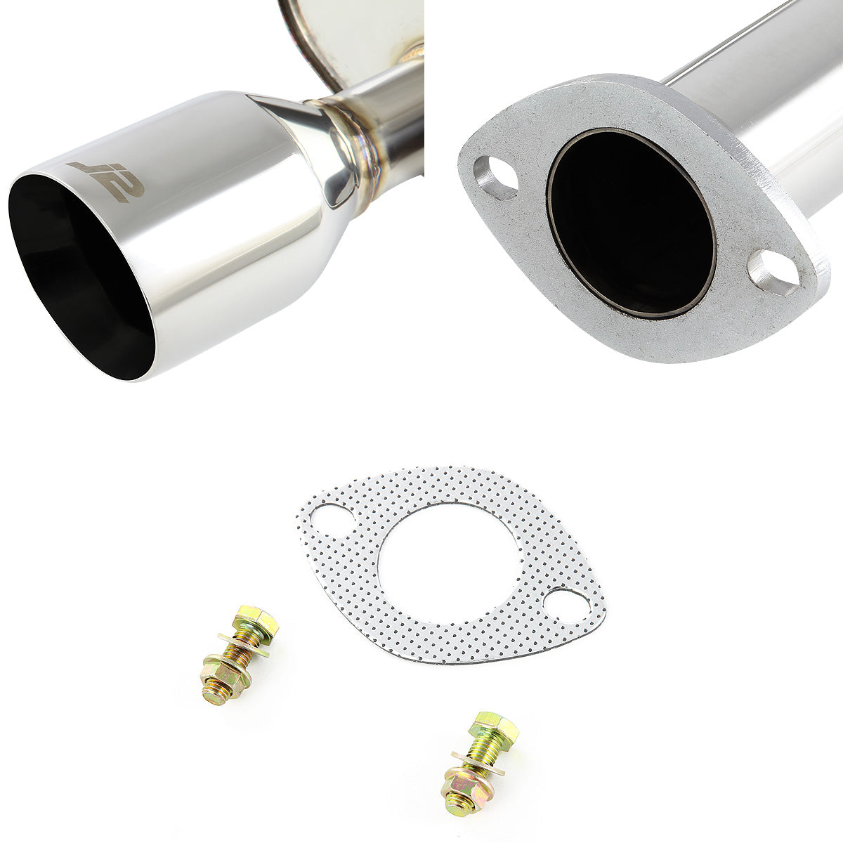 CATBACK AXLEBACK - STAINLESS STEEL - 10-14 TOYOTA PRIUS XW30 - OE - RT - 15.5LBS