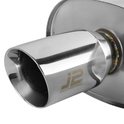 CATBACK CATBACK - STAINLESS STEEL - 92-00 HONDA CIVIC COUPE/SEDAN