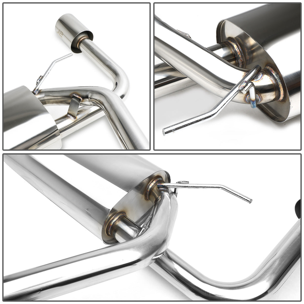 CATBACK AXLEBACK - STAINLESS STEEL - 10-13 MAZDA 3 HATCHBACK