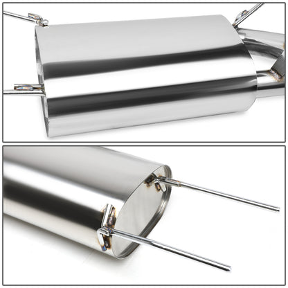 CATBACK AXLEBACK - STAINLESS STEEL - 10-13 MAZDA 3 HATCHBACK