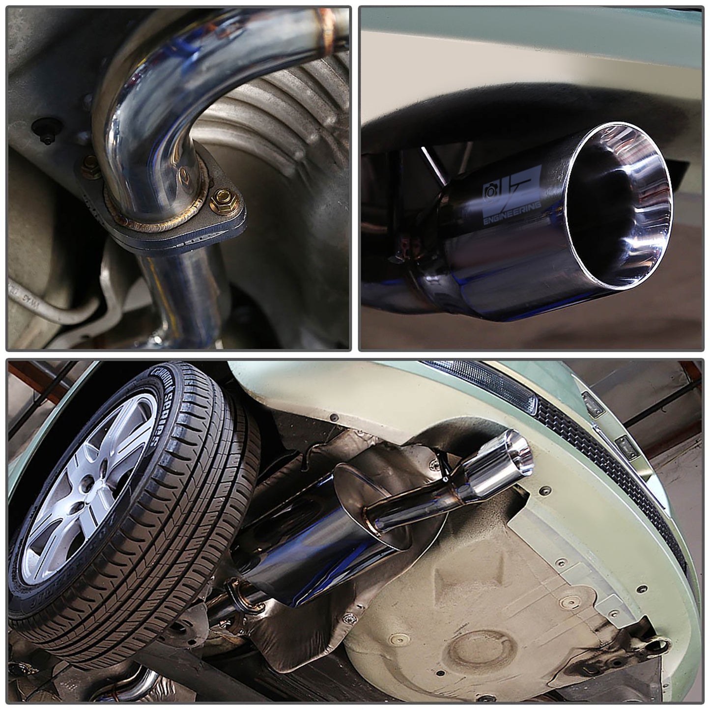 CATBACK CATBACK - STAINLESS STEEL - 06-10 VW BEETLE 2.5L I5