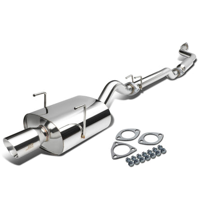 CATBACK CATBACK - STAINLESS STEEL - 03-05 HONDA CIVIC SI EP3 HATCHBACK - OEM STYLE - 4" ROLLED TIP