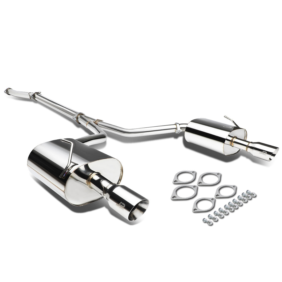 CATBACK CATBACK - STAINLESS STEEL - 09-15 NISSAN MAXIMA 3.5L V6 - 3.5" DUAL ROUND TIP