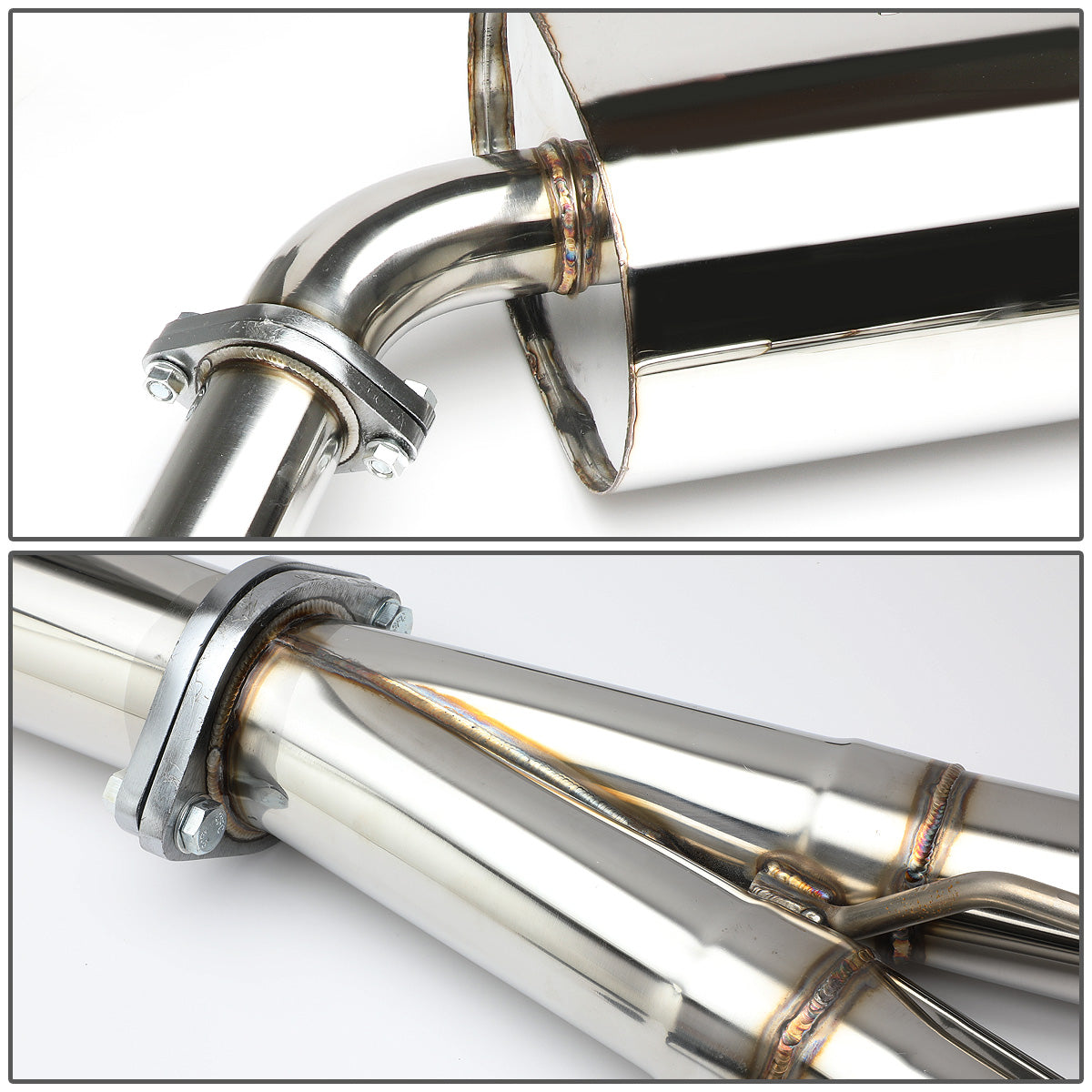 CATBACK CATBACK - STAINLESS STEEL - 09-15 NISSAN MAXIMA 3.5L V6 - 3.5" DUAL ROUND TIP