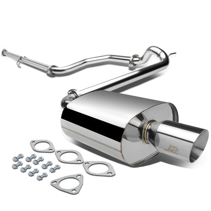 CATBACK CATBACK - STAINLESS STEEL - SINGLE ROLLED TIP - 88-91 HONDA CIVIC 4-DOOR
