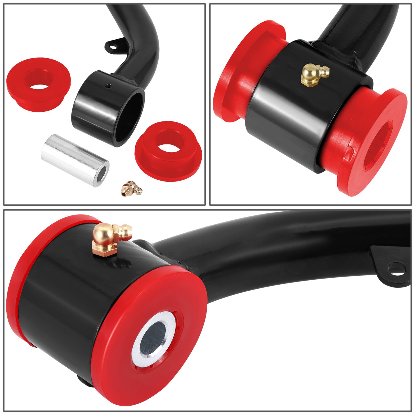 HORQUILLAS 01-10 CHEVY SILVERADO GMC SIERRA 2500 3500HD 2-4" LIFT,
FOR 2000-2010 CHEVY SILVERADO2500 3500 HD
FOR 2000-2010 GMC SIERRA 2500 3500 HD
BLACK+RED