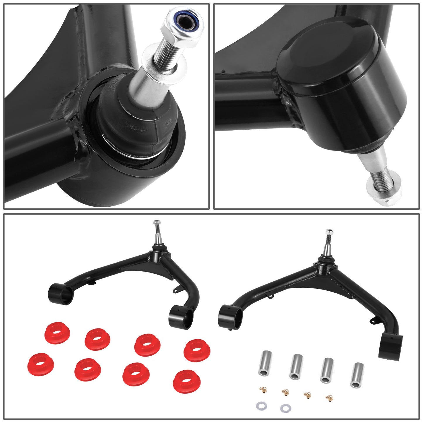 HORQUILLAS 01-10 CHEVY SILVERADO GMC SIERRA 2500 3500HD 2-4" LIFT,
FOR 2000-2010 CHEVY SILVERADO2500 3500 HD
FOR 2000-2010 GMC SIERRA 2500 3500 HD
BLACK+RED