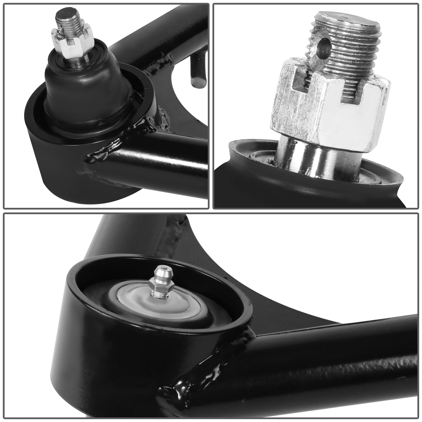 HORQUILLAS 07-15 CADILLAC CHEVY GMC SUV 1500 - 2-4" UPPER CONTROL ARM LIFT KITS / 07-16 CHEVY SILVERADO GM 1500 - TUBULAR - UPPER CONTROL ARM 07-18 2-4" LEVELING KIT CHEVY SILVERADO GM SIERRA 1500
BLACK+BLACK