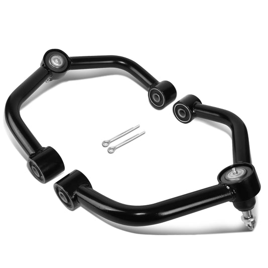 HORQUILLAS 09-18 RAM 1500 2WD FRONT UPPER CONTROL ARM BALL JOINT FOR 2-4" LIFT KIT,
BLACK+BLACK