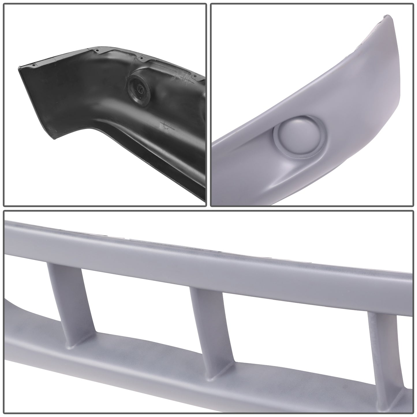 ACCESORIO DEFENSA FACIA 97-00 DODGE DAKOTA 1997-2000 - FITS WITHOUT FOG LIGHT HOLES - FITS FOR MODELS WITH 2-PIECE BUMPER