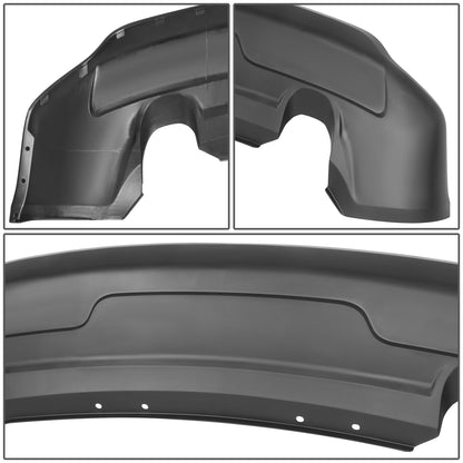 ACCESORIO DEFENSA FACIA 11-17 JEEP COMPASS 2011-2017 - FITS LATITUDE, SPORT - FITS WITHOUT TOW HOOK HOLE AND TOW BRACKET - FITS WITHOUT PARKING AID SENSOR HOLES