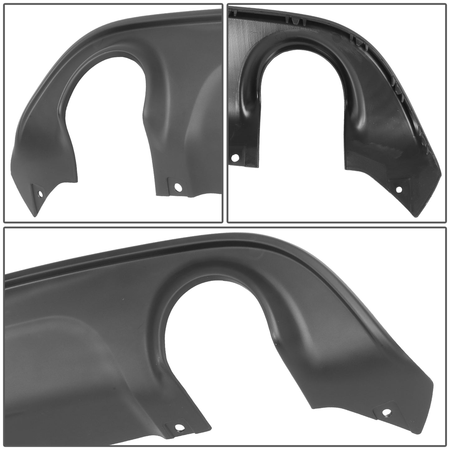 ACCESORIO DEFENSA FACIA 15-22 DODGE CHARGER - FITS WITH DUAL EXHAUST HOLES
