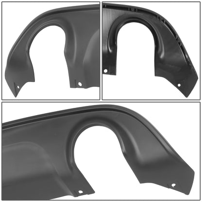ACCESORIO DEFENSA FACIA 15-22 DODGE CHARGER - FITS WITH DUAL EXHAUST HOLES
