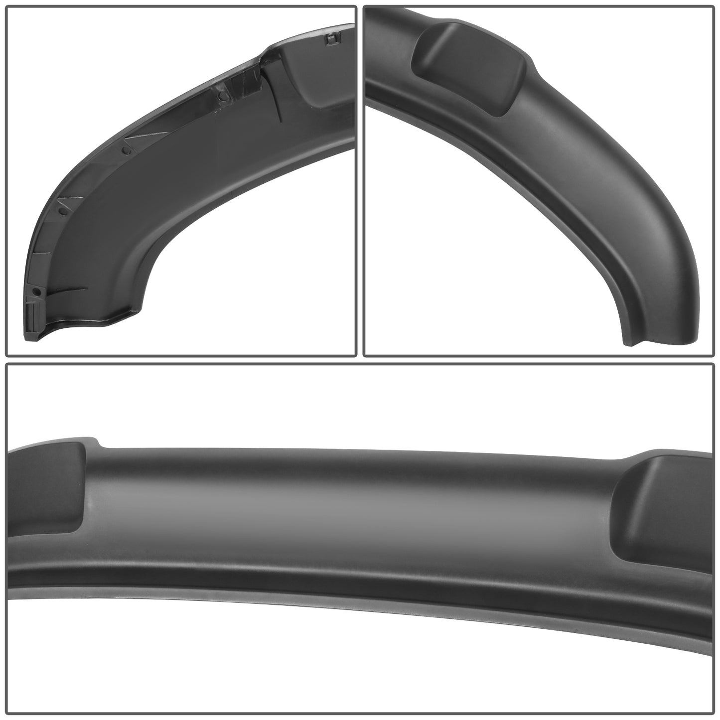 ACCESORIO DEFENSA FACIA 05 FORD F-150 - FITS KING RANCH, LARIAT, STX, XL, XLT - FITS REAR WHEEL DRIVE - FITS WITHOUT FOG LIGHT HOLES & WITHOUT TOW HOOK HOLES