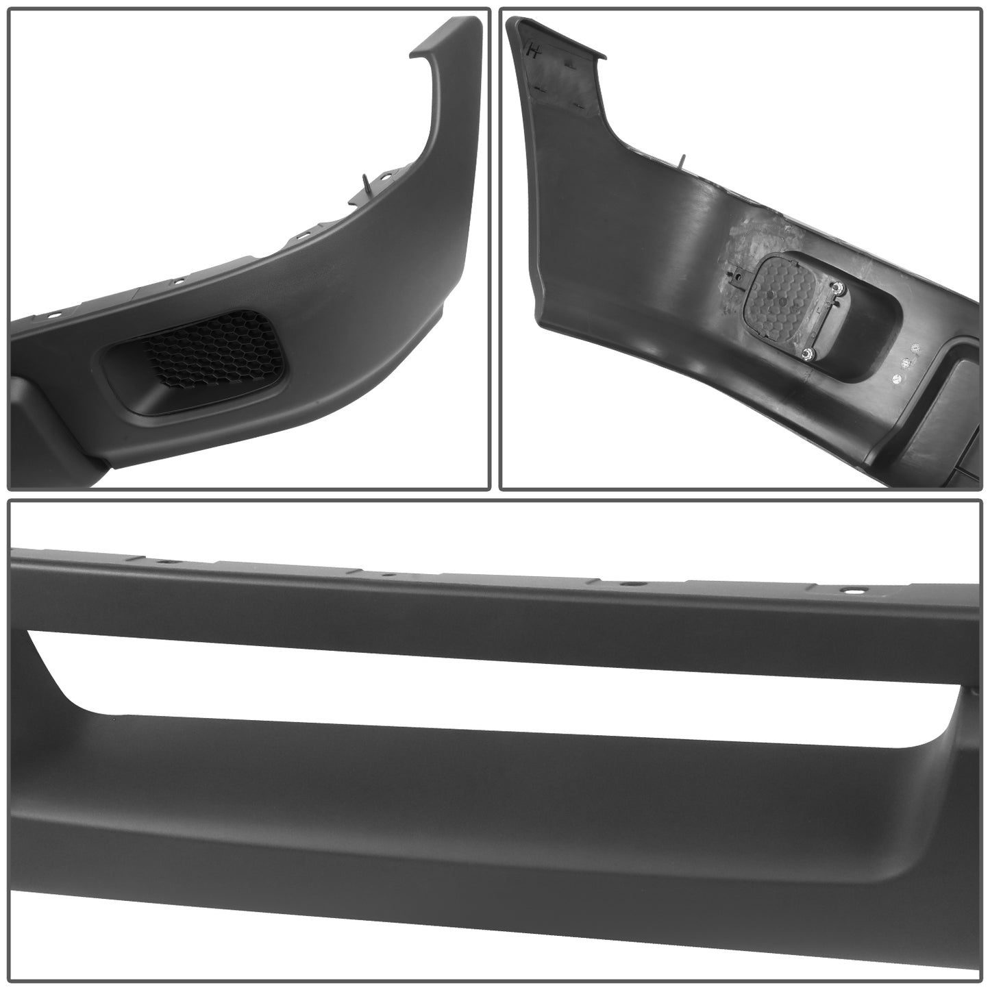 ACCESORIO DEFENSA FACIA 04-05 FORD F-150 - FITS EDGE, XLT - FITS WITH AIR HOLES - FITS WITHOUT FOG LIGHT HOLES