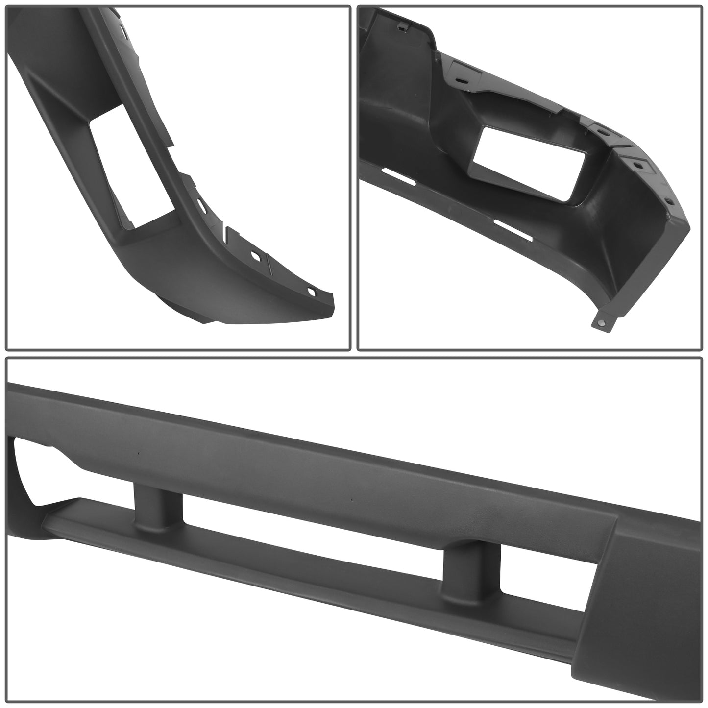 ACCESORIO DEFENSA FACIA 04-12 CHEVROLET COLORADO / 04-12 GMC CANYON - FITS WITH TOW HOOK HOLE - FITS WITH FOG LIGHT HOLES - FITS WITHOUT PARKING AID SENSOR HOLES