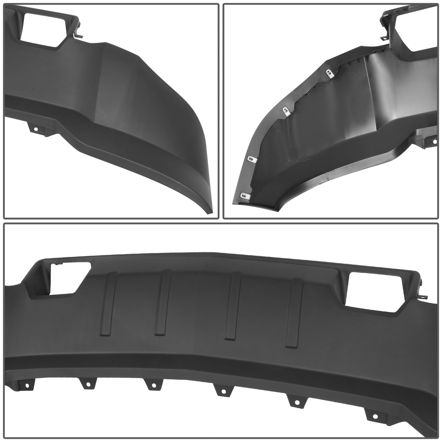 ACCESORIO DEFENSA FACIA 15-19 CHEVROLET SILVERADO 2500 - FITS FOR MODELS WITH CHROME BUMPER - FITS WITHOUT SKID PLATE