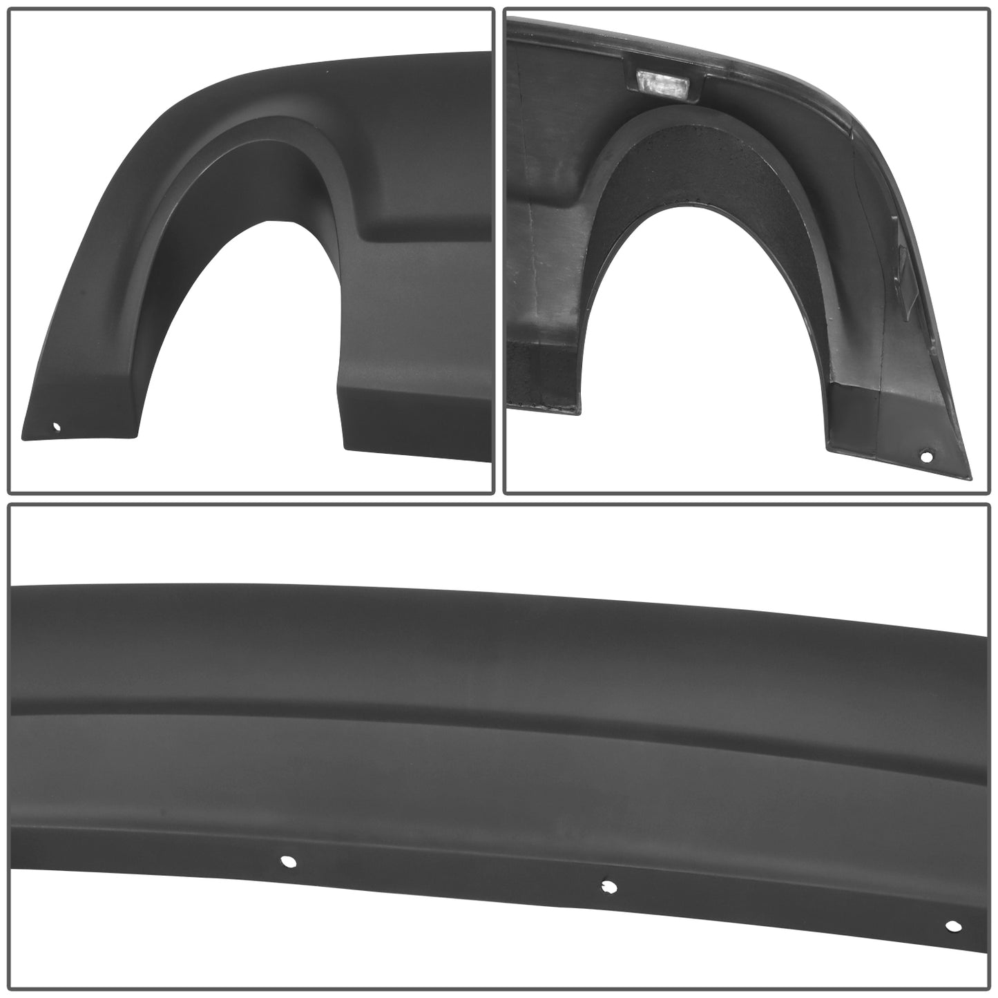 ACCESORIO DEFENSA FACIA 08-12 CHEVROLET MALIBU 2008-2012 - FITS LS, LT, LTZ - FITS FOR MODELS WITH SINGLE EXHAUST - FITS WITH SINGLE EXHAUST HOLE ON DRIVER SIDE