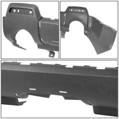 ACCESORIO DEFENSA FACIA 10-15 GMC TERRAIN - FITS FOR MODELS WITH CHROME PACKAGE AND DUAL EXHAUST HOLES - FITS WITHOUT PARKING AID SENSOR HOLES