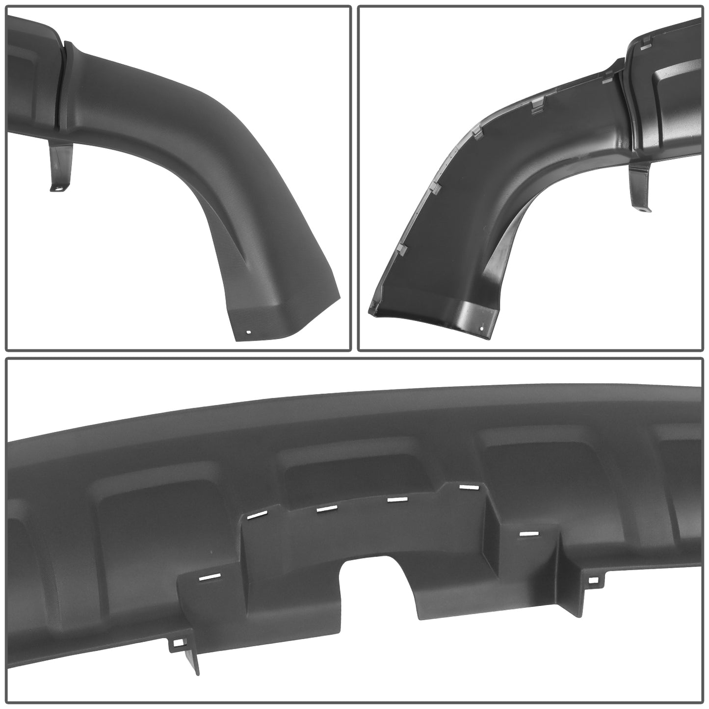 ACCESORIO DEFENSA FACIA 10-15 CHEVROLET EQUINOX - FITS WITHOUT OBJECT SENSOR - FITS WITHOUT DUAL EXHAUST - FITS LS, LT