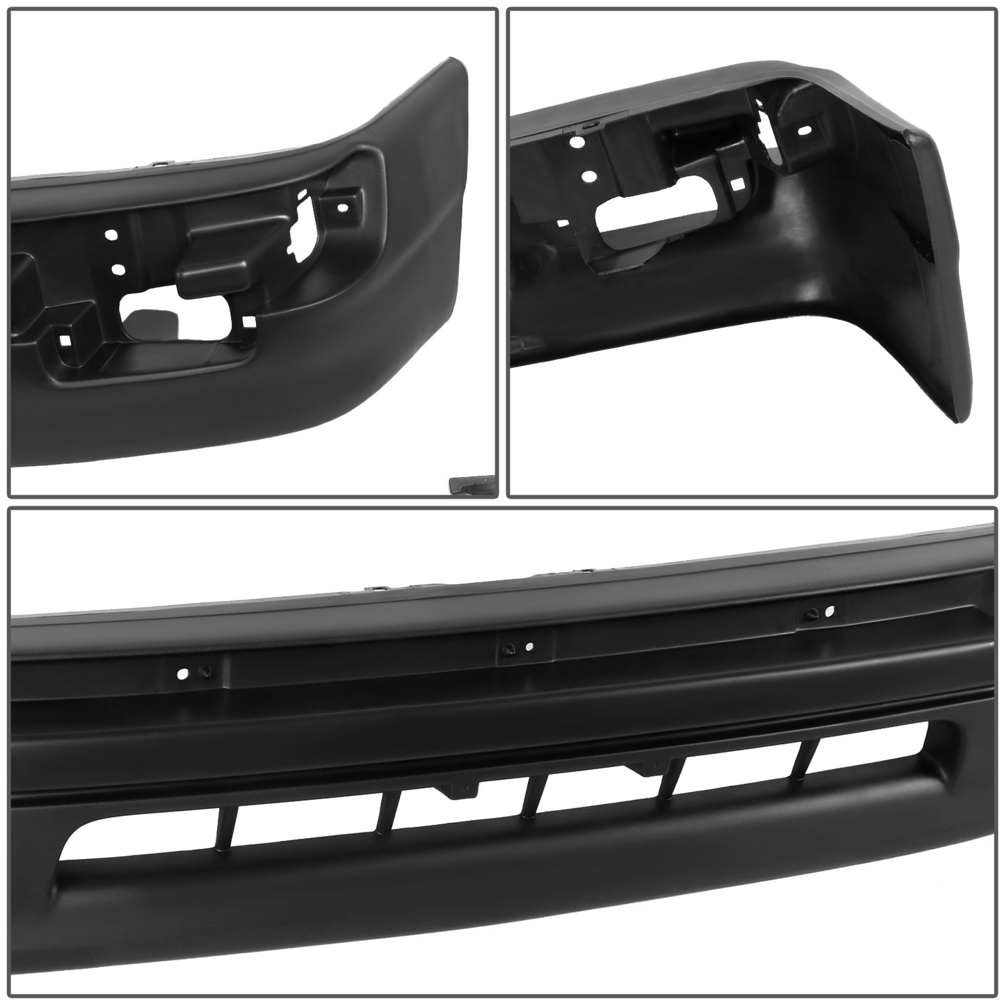 ACCESORIO DEFENSA FACIA 98-00 TOYOTA TACOMA - FITS BASE, DLX, SR5 - FITS WITHOUT TOW HOOK HOLE - FITS WITH FOG LIGHT HOLES