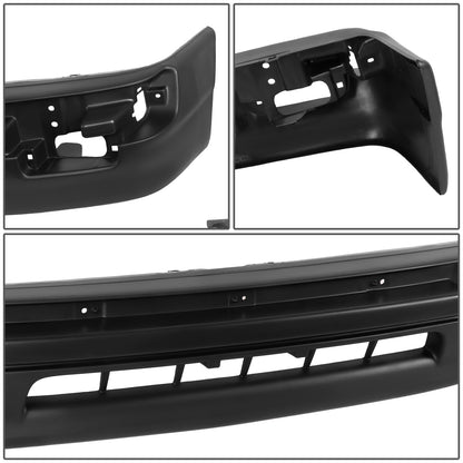 ACCESORIO DEFENSA FACIA 98-00 TOYOTA TACOMA - FITS BASE, DLX, SR5 - FITS WITHOUT TOW HOOK HOLE - FITS WITH FOG LIGHT HOLES