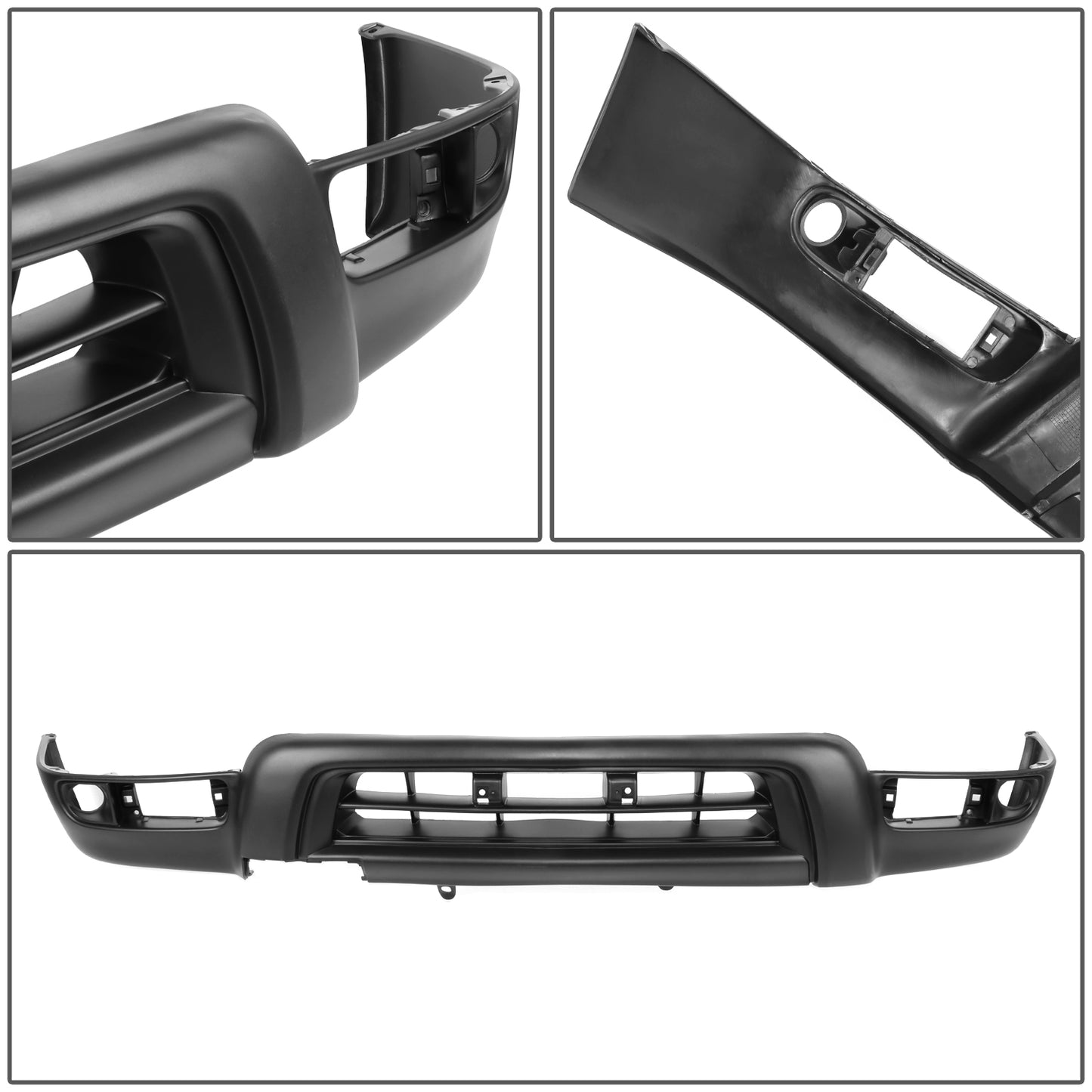 ACCESORIO DEFENSA FACIA 99-02 TOYOTA 4RUNNER - FITS LIMITED, SR5 - FITS WITH AIR & FOG LIGHT HOLES - FITS WITHOUT FENDER FLARE HOLES