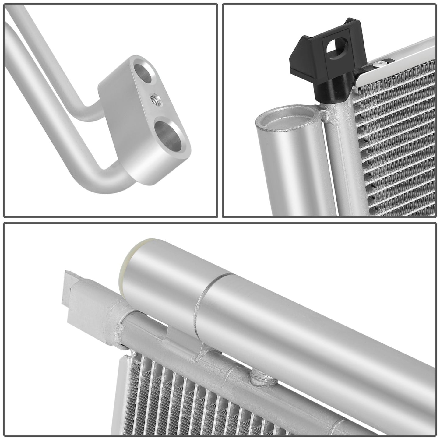 CONDENSADOR NISSAN MURANO 2015-2024 - ALUMINUM - SILVER