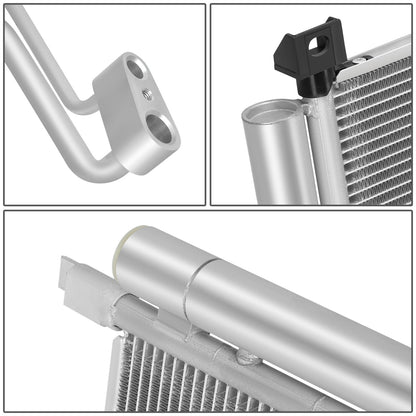 CONDENSADOR NISSAN MURANO 2015-2024 - ALUMINUM - SILVER