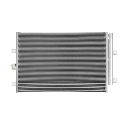 CONDENSADOR FORD EDGE 2015-2023 / LINCOLN MKX 2016-2018 / LINCOLN NAUTILUS 2019-2023 - FOR 2.0L 2.7L MODELS - ALUMINUM - SILVER