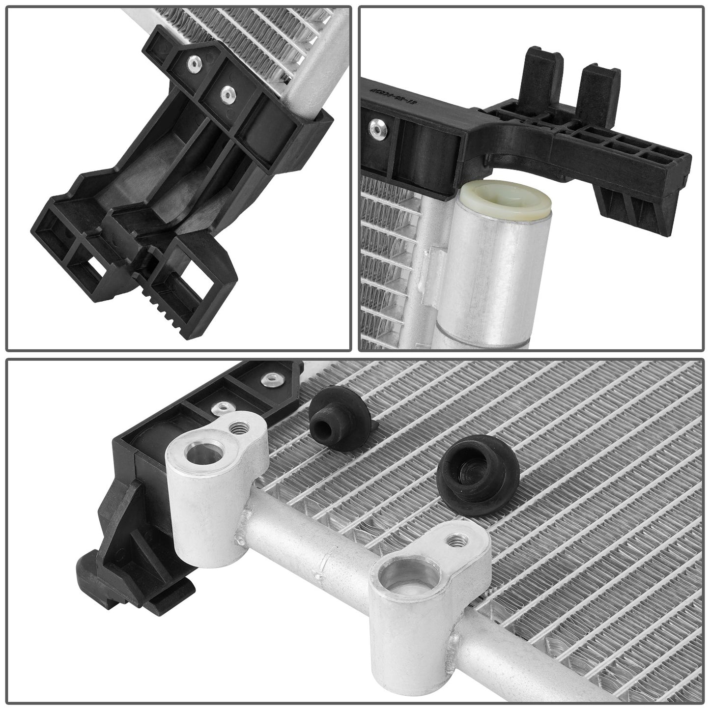 CONDENSADOR LEXUS IS200T 2016-2020 / LEXUS IS250 2016-2020 / LEXUS IS300 2016-2020 / LEXUS IS350 2016-2020 - ALUMINUM - SILVER