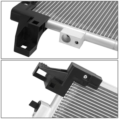 CONDENSADOR TOYOTA COROLLA HYBRID 2020-2022 / TOYOTA PRIUS 2016-2022 - ALUMINUM - SILVER