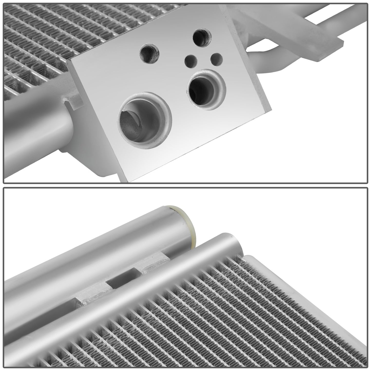 CONDENSADOR HYUNDAI TUCSON 2016-2018 - 1.6L MODELS - ALUMINUM - SILVER