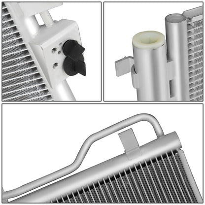 CONDENSADOR HYUNDAI TUCSON 2016-2018 - 1.6L MODELS - ALUMINUM - SILVER