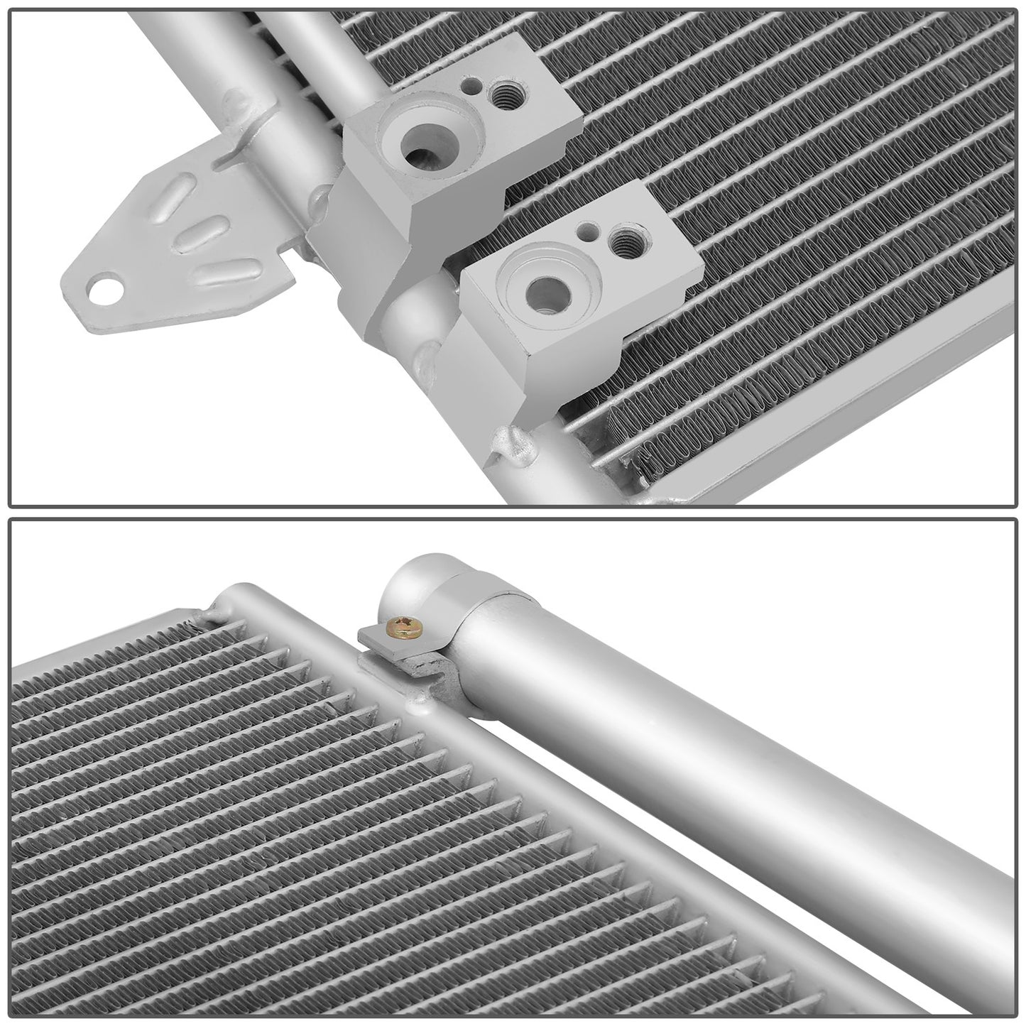 CONDENSADOR VOLKSWAGEN PASSAT 2017-2021 - ALUMINUM - SILVER