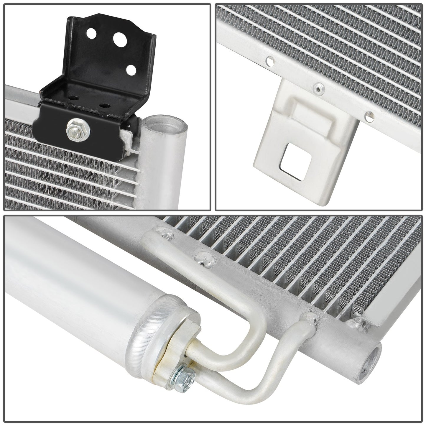 CONDENSADOR MAZDA CX-9 2016-2023 - ALUMINUM - SILVER