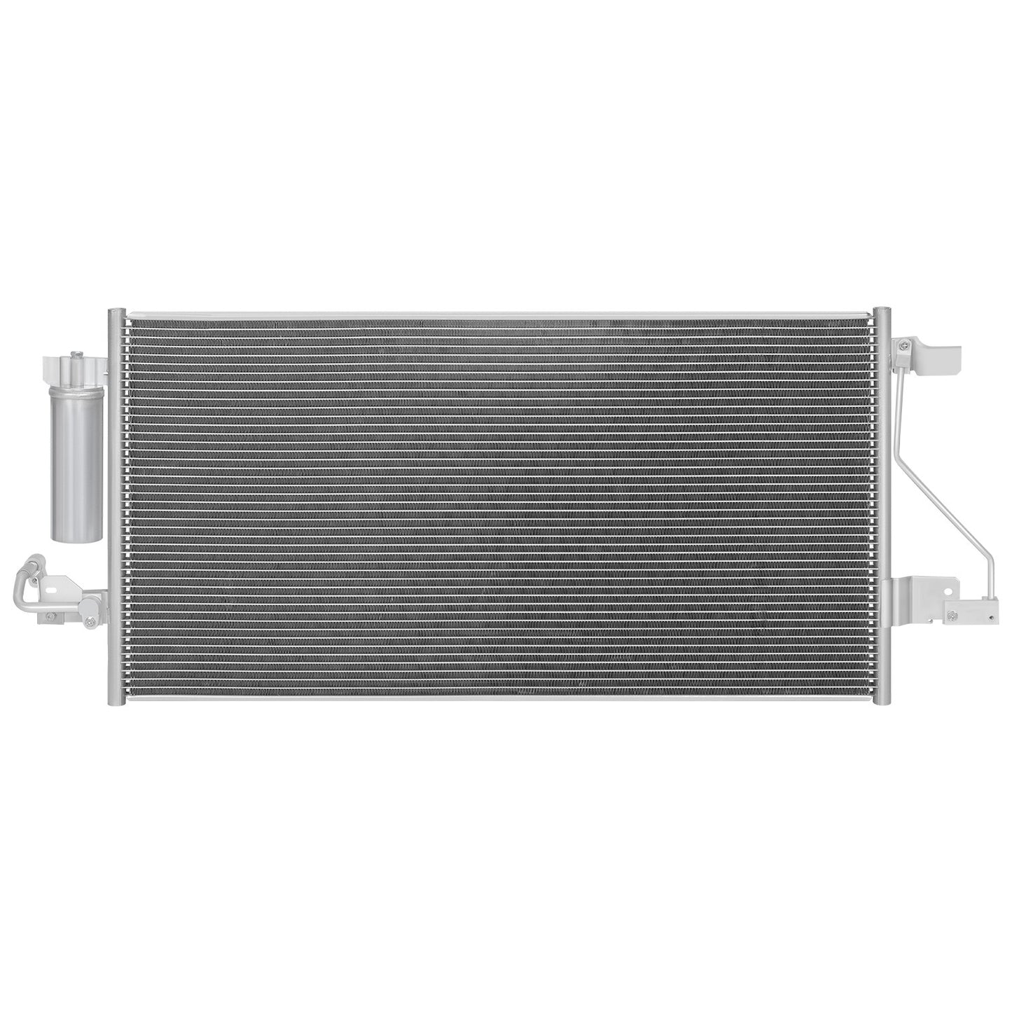 CONDENSADOR NISSAN TITAN XD 2016-2019 - FITS 5.6 V8 MODEL - ALUMINUM - SILVER