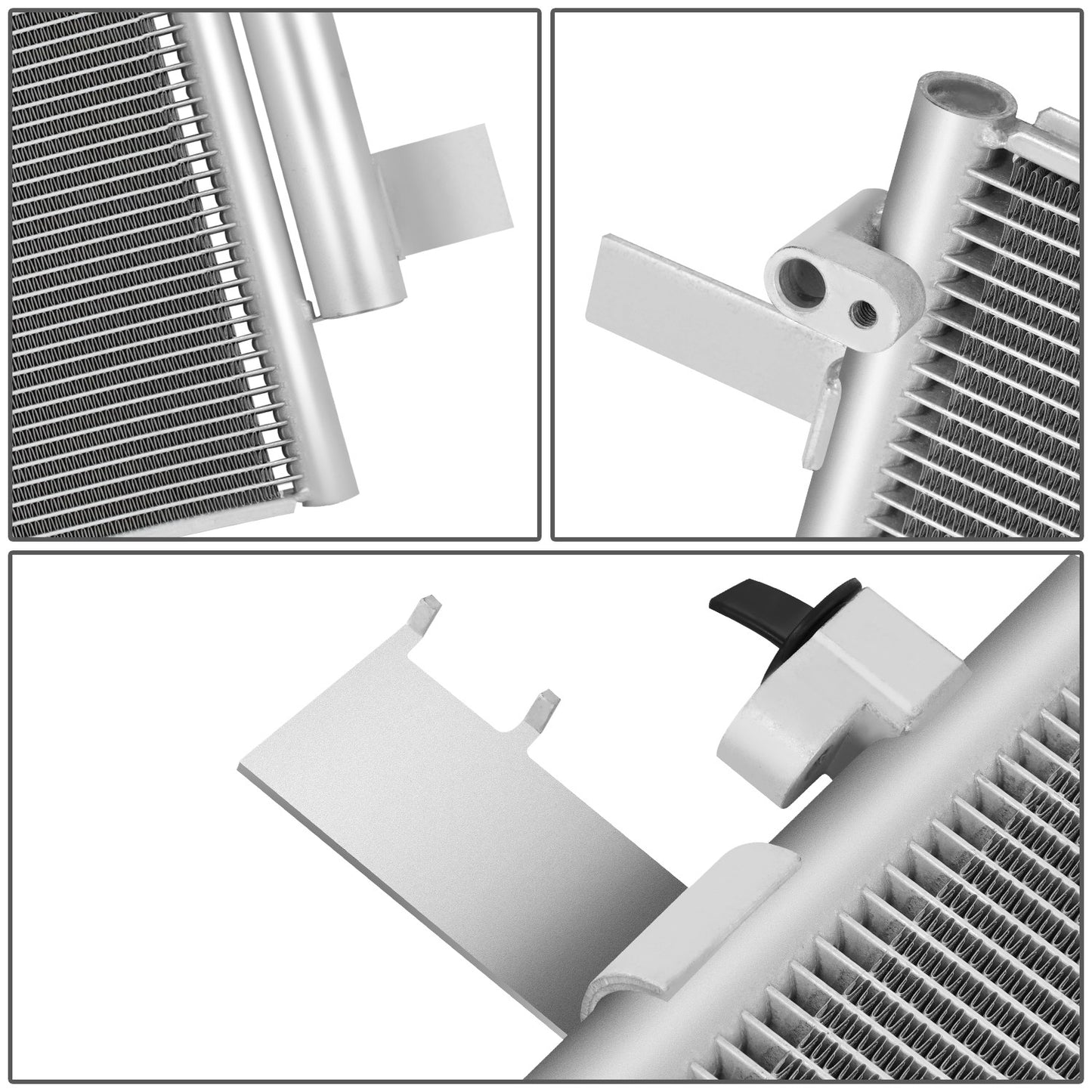 CONDENSADOR SUBARU IMPREZA 2017-2023 - ALUMINUM - SILVER