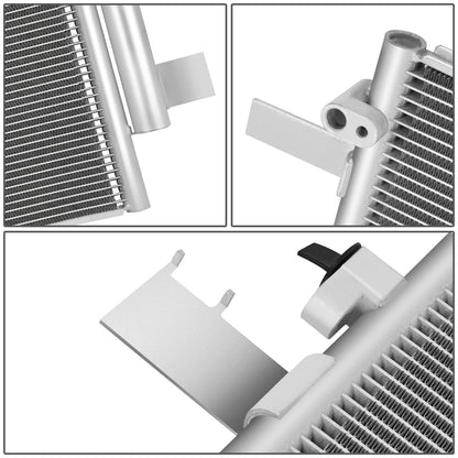 CONDENSADOR SUBARU IMPREZA 2017-2023 - ALUMINUM - SILVER