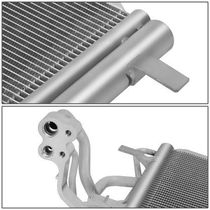 CONDENSADOR HYUNDAI ELANTRA 2017-2019 - FOR 1.4L 1.6L MODEL - ALUMINUM - SILVER