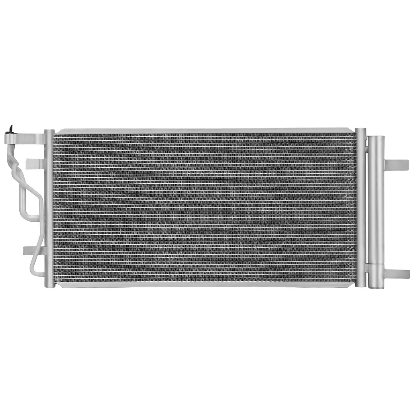 CONDENSADOR HYUNDAI ELANTRA 2017-2019 - FOR 1.4L 1.6L MODEL - ALUMINUM - SILVER