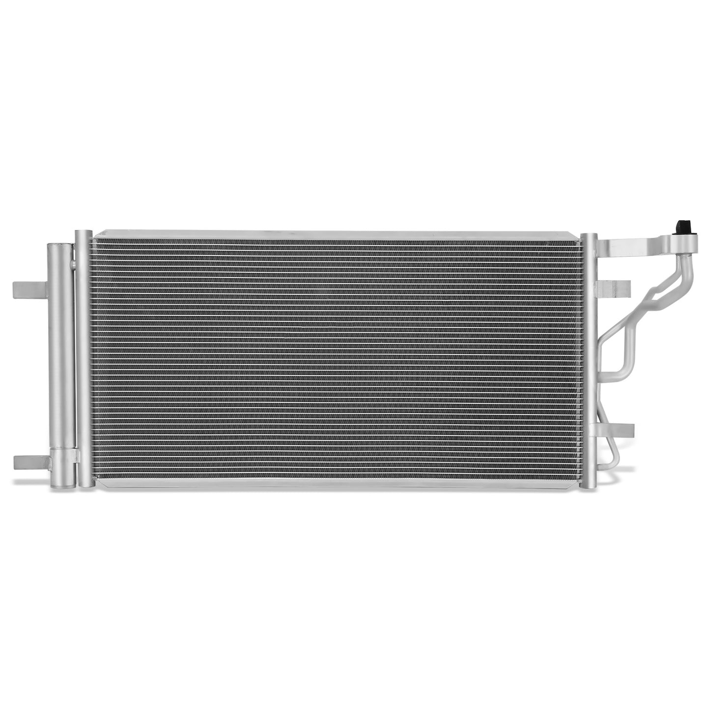 CONDENSADOR HYUNDAI ELANTRA 2017-2019 - FOR 1.4L 1.6L MODEL - ALUMINUM - SILVER