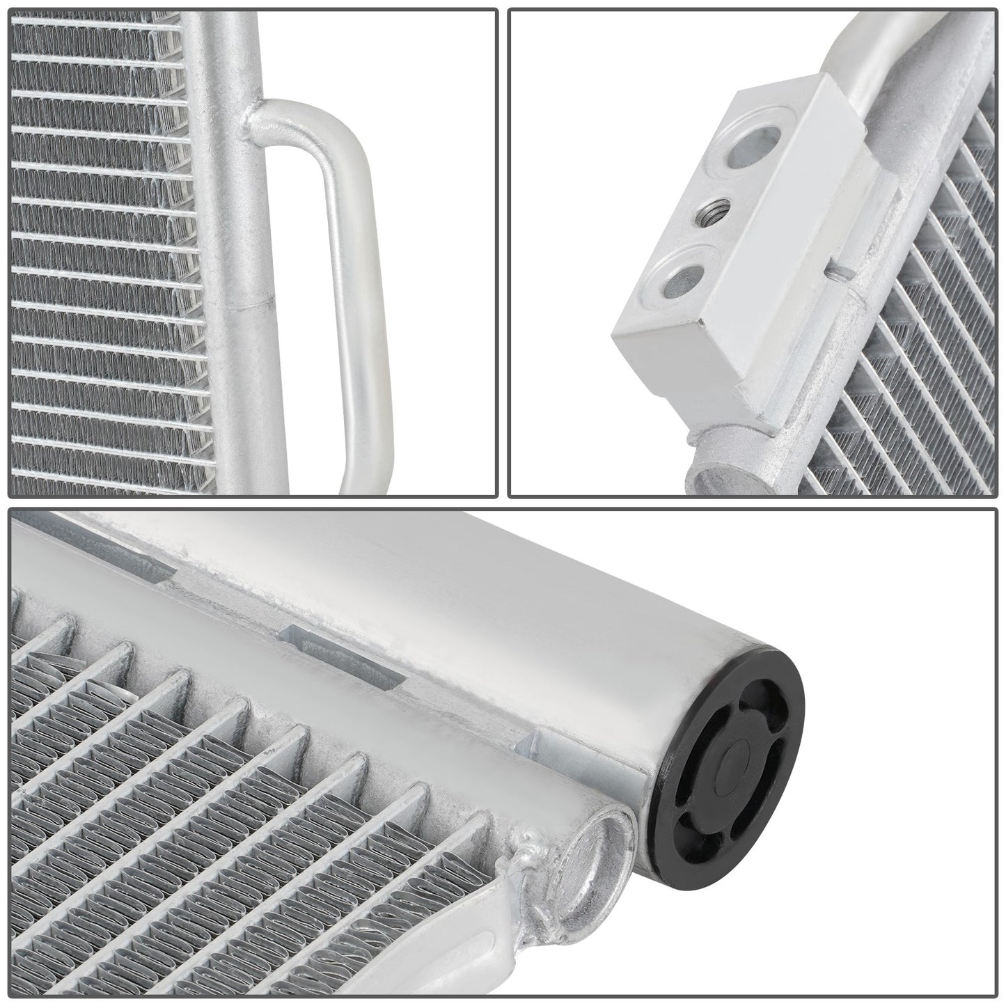 CONDENSADOR BUICK ENCLAVE 2018-2023 、 CHEVROLET TRAVERSE 2018-2023 - ALUMINUM - SILVER