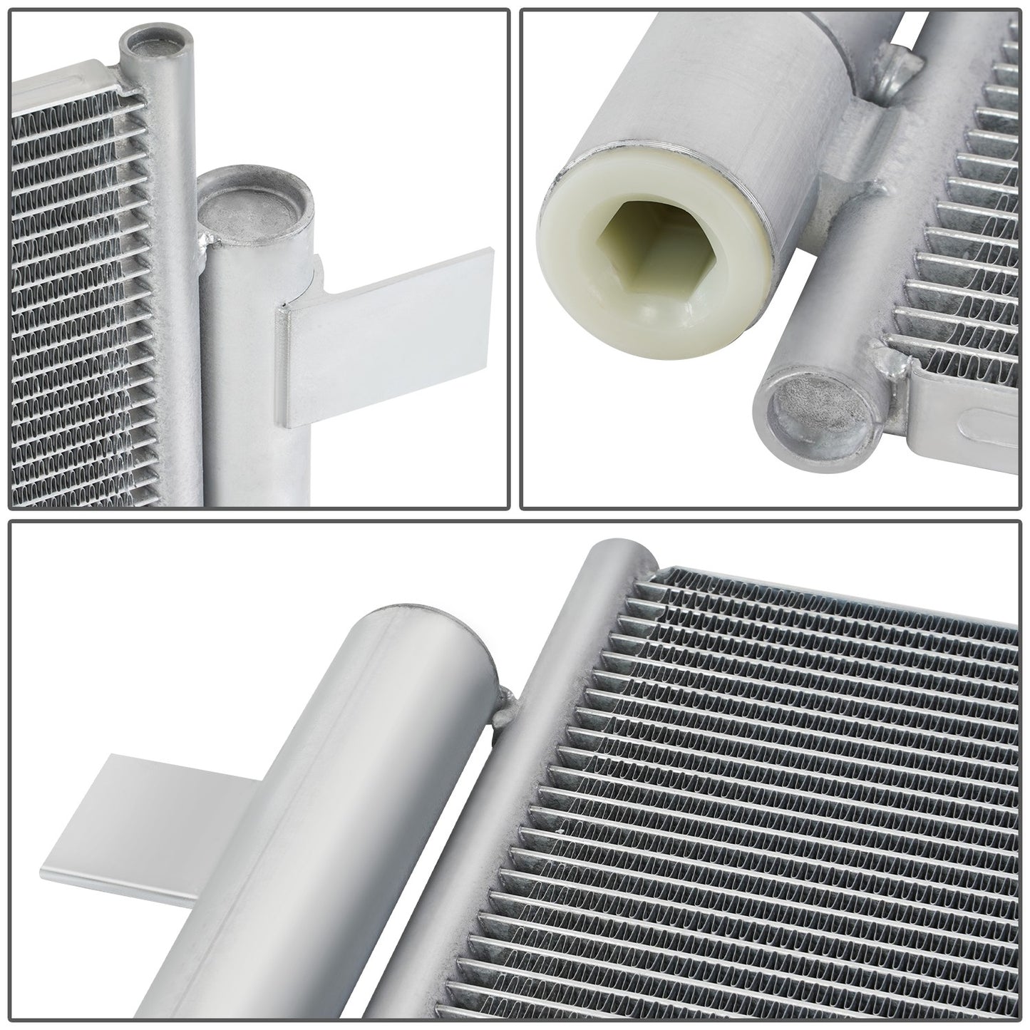 CONDENSADOR SUBARU CROSSTREK 2018-2024 - EXC HYBRID - ALUMINUM - SILVER