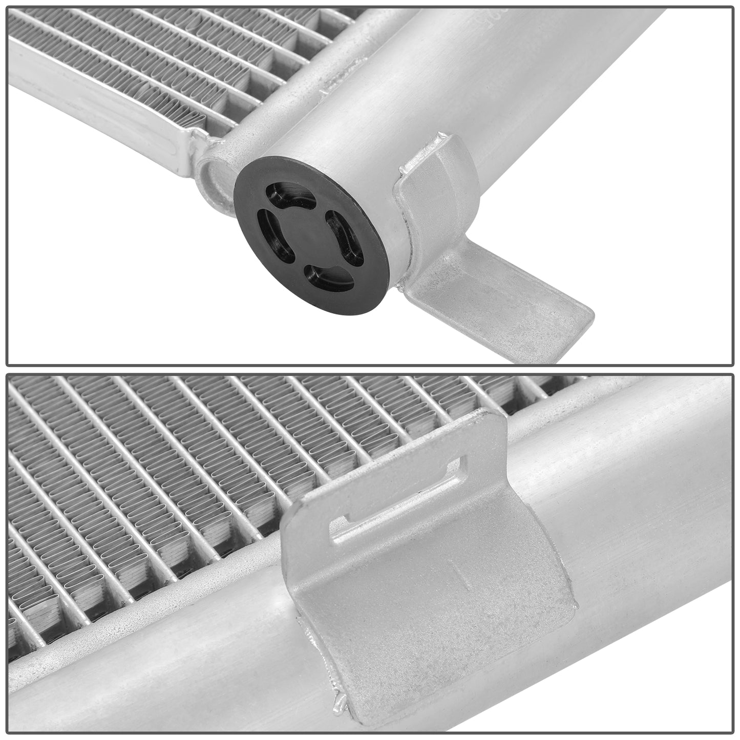 CONDENSADOR CADILLAC ESCALADE 2021-2022 / CHEVROLET SILVERADO 1500 2019-2024 / CHEVROLET SUBURBAN 2021-2022 / CHEVROLET TAHOE 2021-2022 / GMC SIERRA 1500 2019-2024 / GMC YUKON XL 2021-2022 - ALUMINIUM