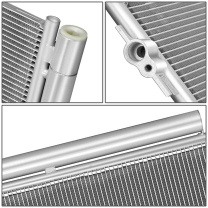 CONDENSADOR NISSAN KICKS 2018-2024 / NISSAN SENTRA 2020-2024 / NISSAN VERSA 2020-2024 - ALUMINUM - SILVER